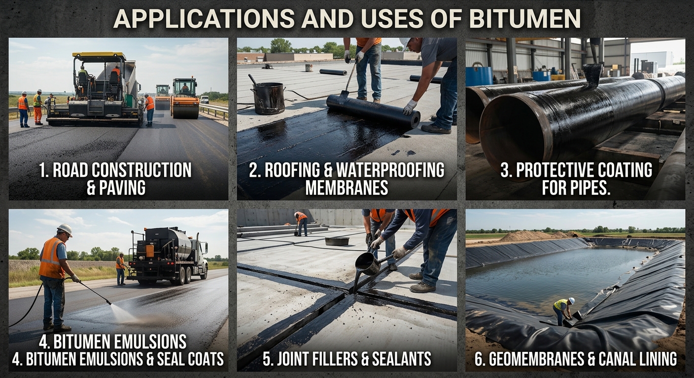 Uses Of Bitumen