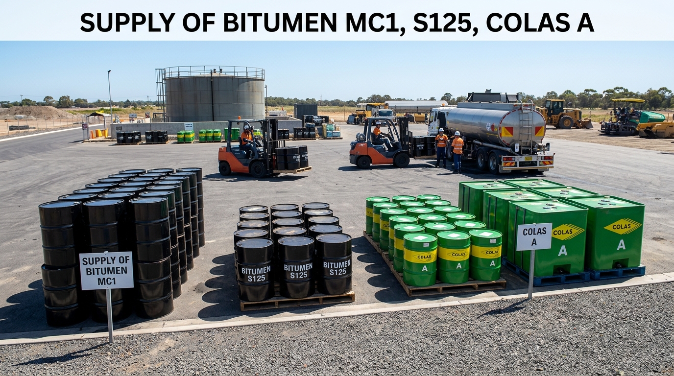 Supply of Bitumen MC1, S125, 60/70