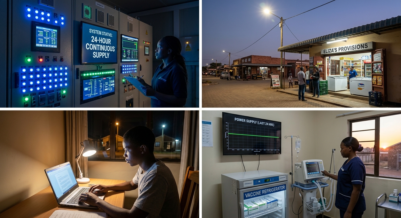 Provision of 24hrs Power Supply